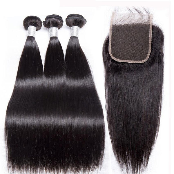 Straight Human Hair Bundles